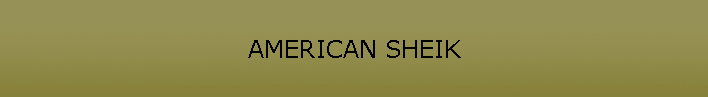 AMERICAN SHEIK
