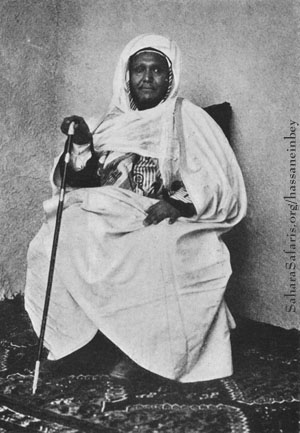 A Senussi: Photo by Ahmed Bey Hassanein on 1923