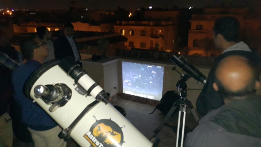 Astro-watching nights on the Roof